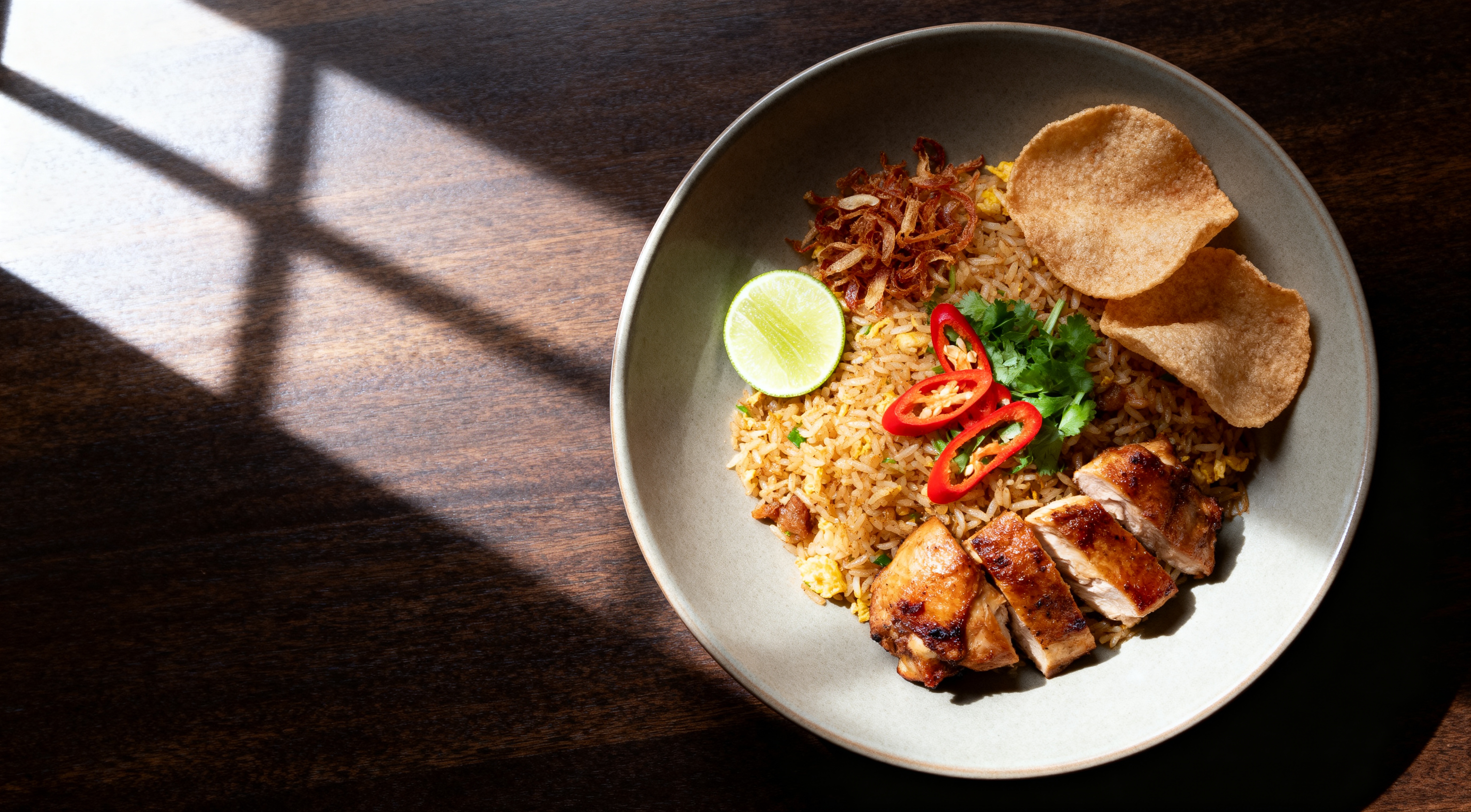 Foto makanan hasil generate