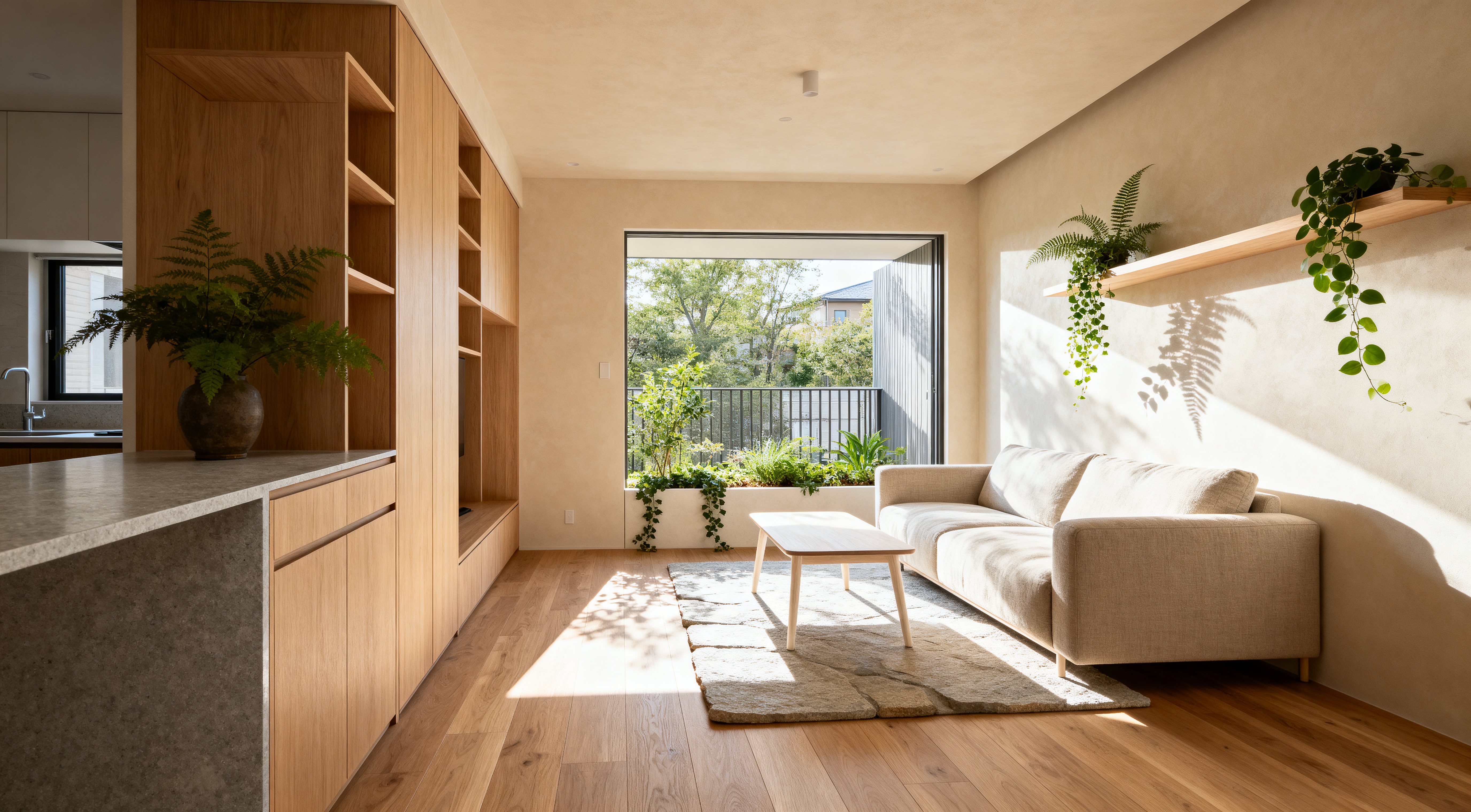 Foto interior hasil generate